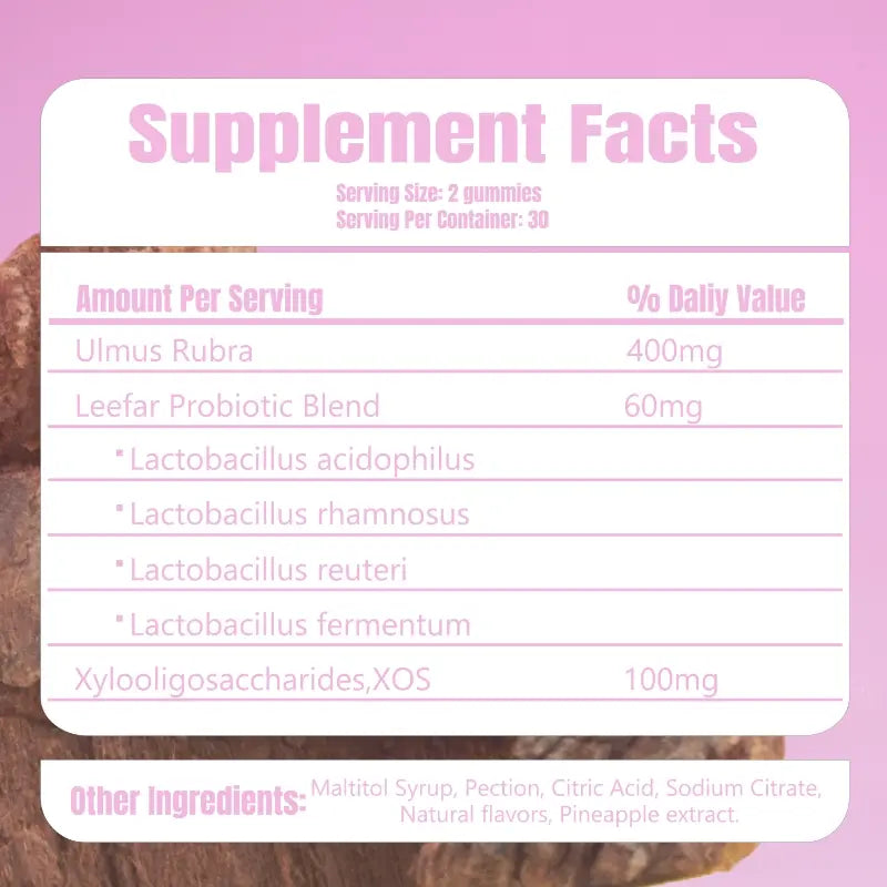 Leefar Feminine Balance Probiotic Gummies – Hawaiian Pineapple