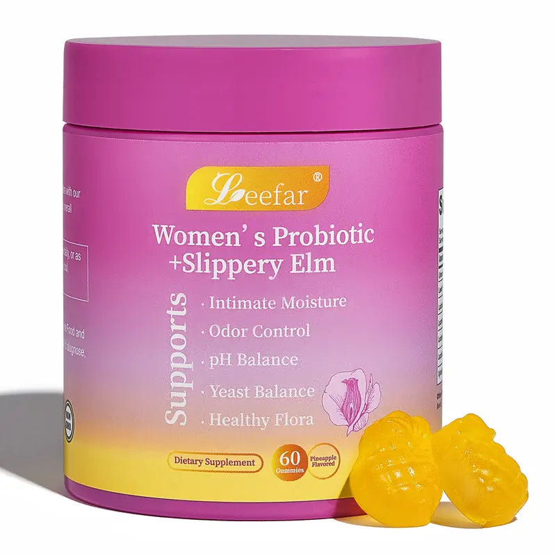 Leefar Feminine Balance Probiotic Gummies – Hawaiian Pineapple